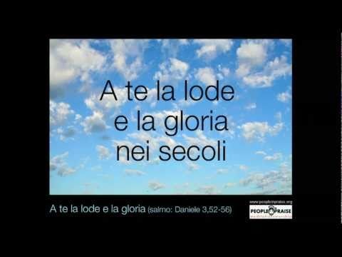 People In Praise - A te la lode e la gloria (Meditation&Worship)